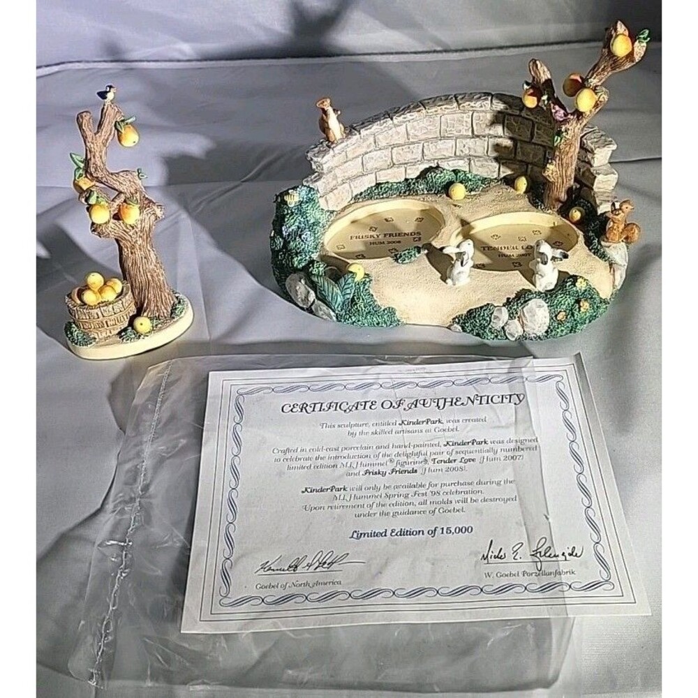 Hummel Scape 921D, Kinder Park Display In Original Box Limited Edition